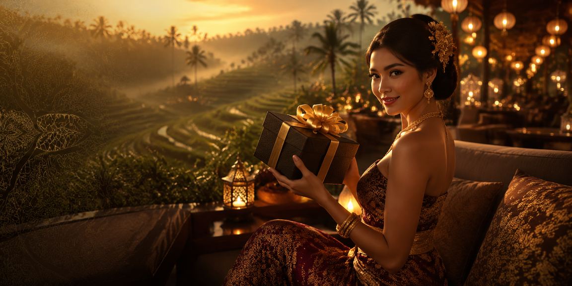 Suasana pasar malam Vietnam dengan layar menampilkan taruhan olahraga langsung